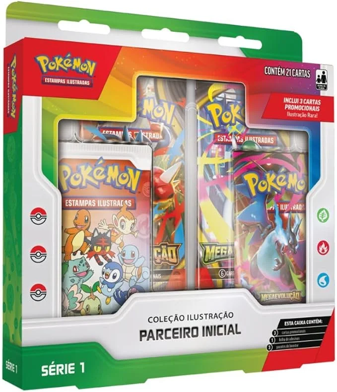 Box Coleção Ilustração Parceiro Inicial - Series 1