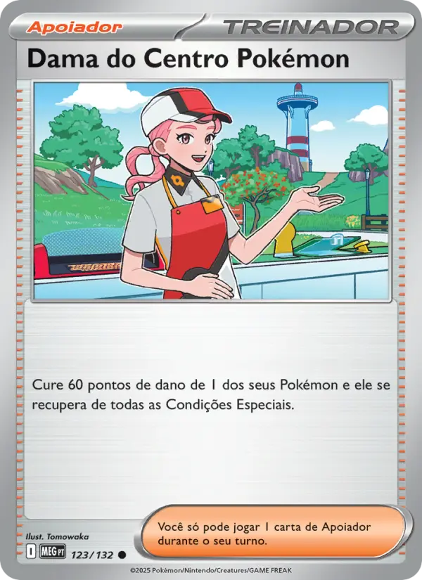 Dama do Centro Pokémon (123/132)