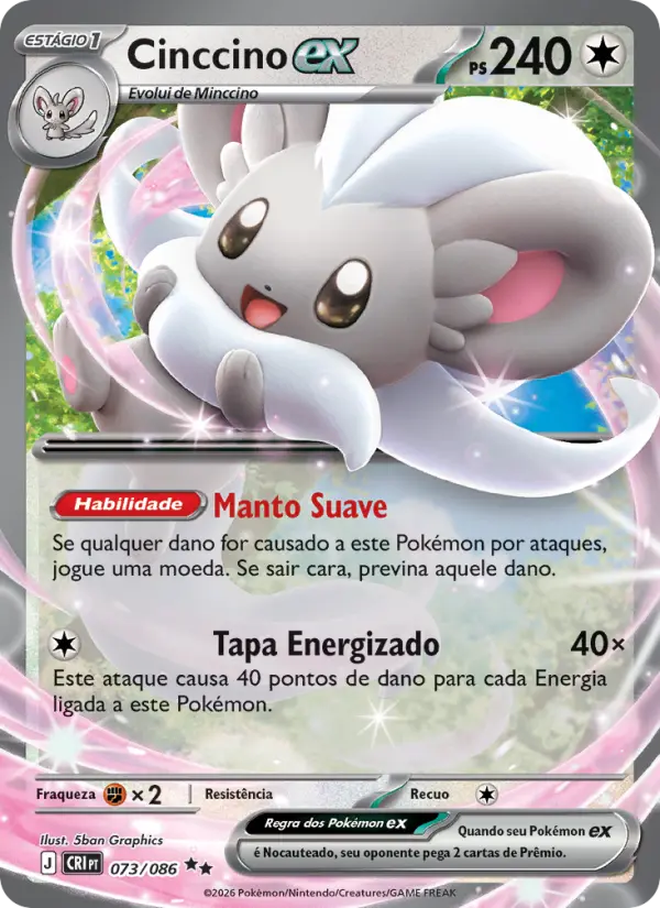 Cinccino ex (073/086)