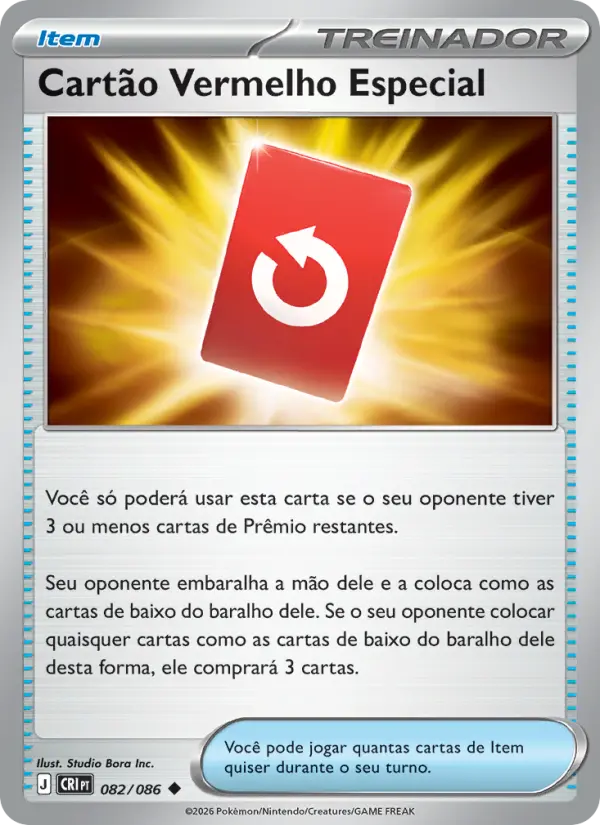 Cartão Vermelho Especial (082/086)