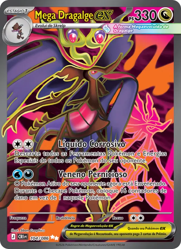 Mega Dragalge ex (104/086)
