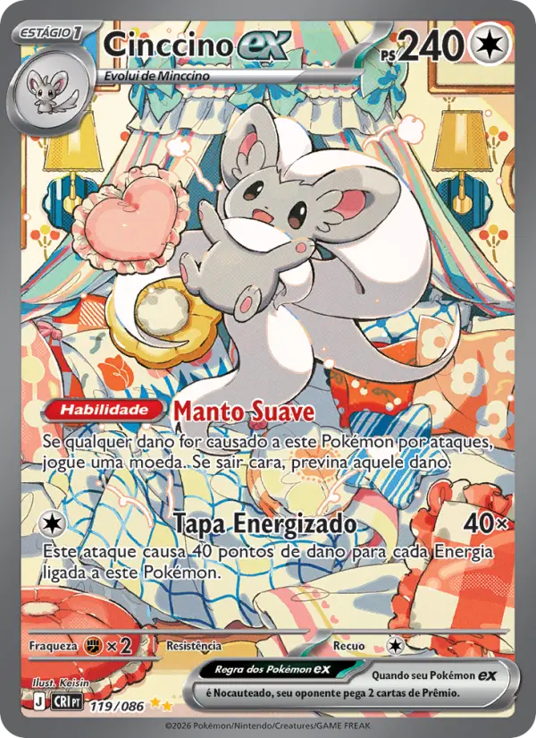 Cinccino ex (119/086)