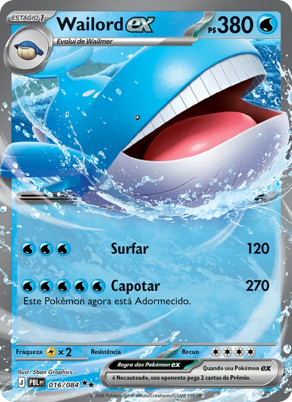 Wailord ex (016/084)