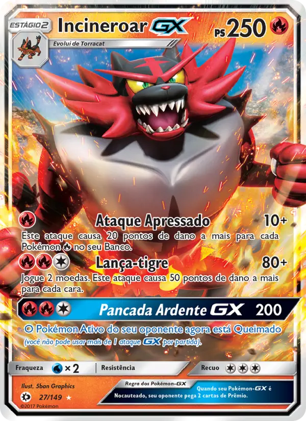 Incineroar GX