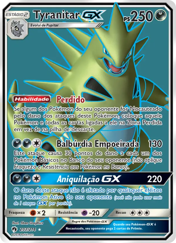 Tyranitar GX
