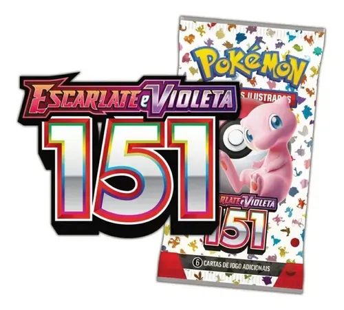 Booster Avulso 151 - Escarlate e Violeta (PT-BR) 
