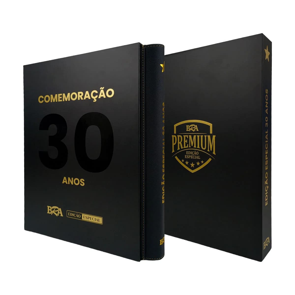 Pasta Premium 3x3 BRA - Edição Especial 30 Anos - Preta/Dourado
