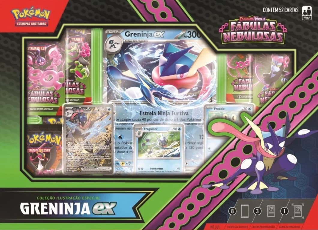 Coleção Ilustração Especial Greninja Ex