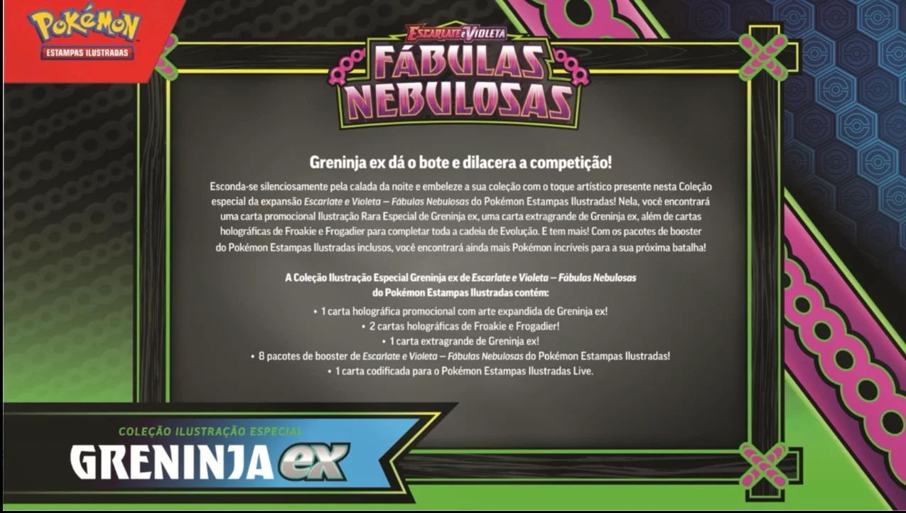 Coleção Ilustração Especial Greninja Ex 2