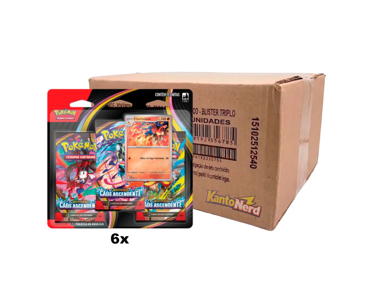 Meia Case Blister Triplo Caos Ascendente ME4