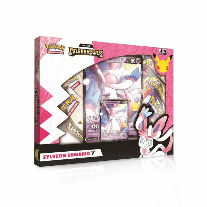 Box Sylveon Sombrio V Celebrações