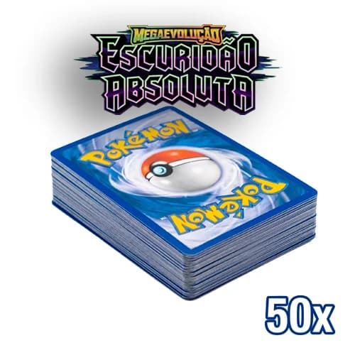 Bulk 50 Cartas Escuridão Absoluta