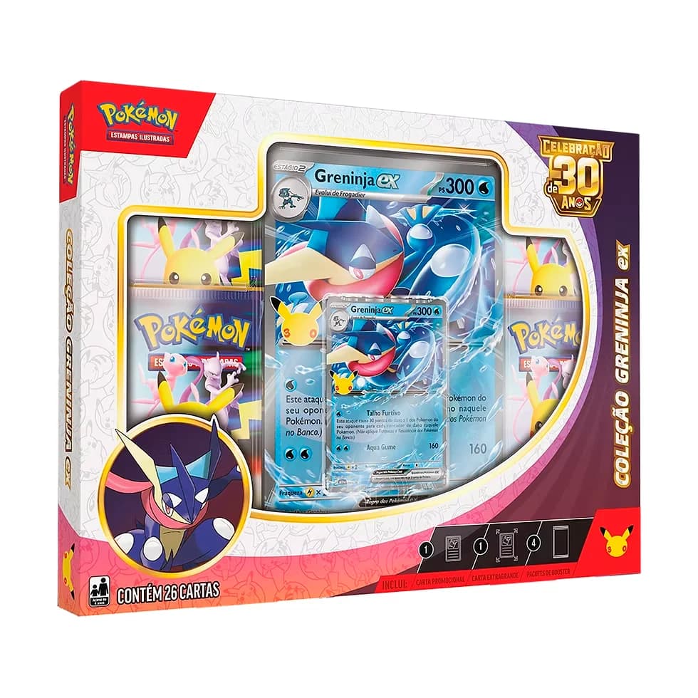 Celebração de 30 anos – Box ex Greninja
