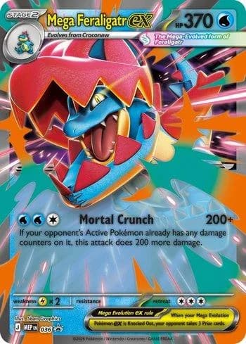 Mega Feraligatr ex (036)
