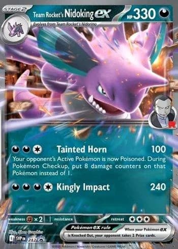 Nidoking ex da Equipe Rocket (217)