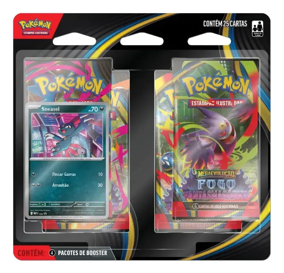 Case Blister Quadruplo Fogo Fantasmagórico  2