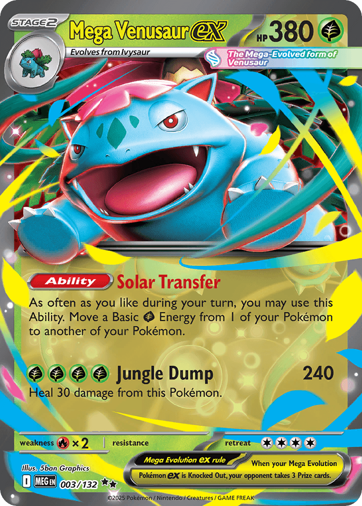 Mega Venusaur ex (003/094)