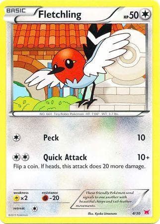 Fletchling (Pink Symbol)