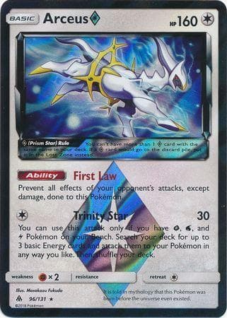 Arceus Estrela Prisma