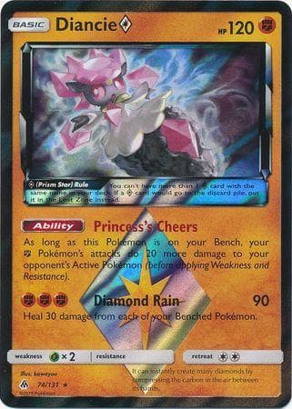Diancie Estrela Prisma