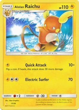 Raichu de Alola