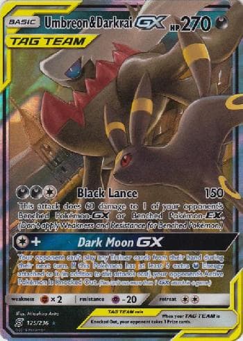 Umbreon e Darkrai-GX