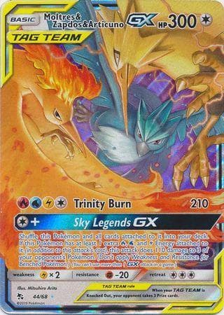 Moltres, Zapdos e Articuno-GX