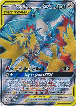 Moltres, Zapdos e Articuno-GX