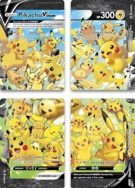 Pikachu-V-União (4 Cartas)