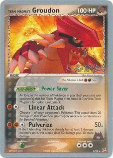 Team Magma’s Groudon