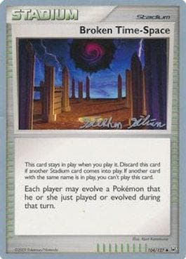 Broken Time-Space