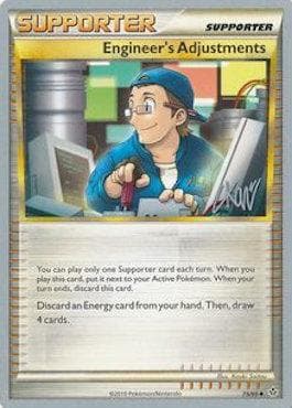 Engineer's Adjustments