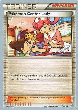 Dama do Centro Pokémon
