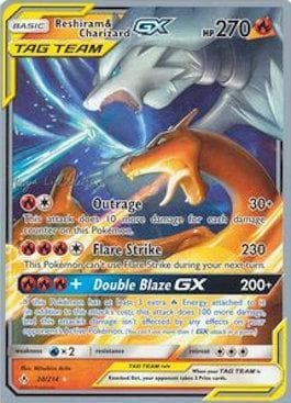 Reshiram e Charizard-GX