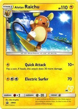 Raichu de Alola