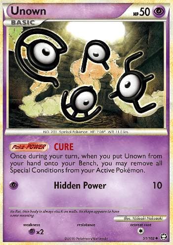 Unown CURE
