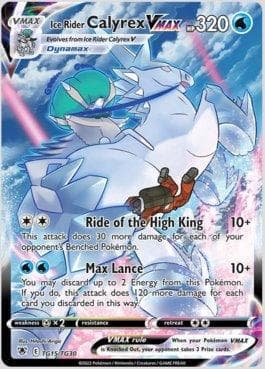 Calyrex Cavaleiro Glacial-VMAX