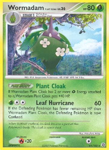 Wormadam Casca de Planta