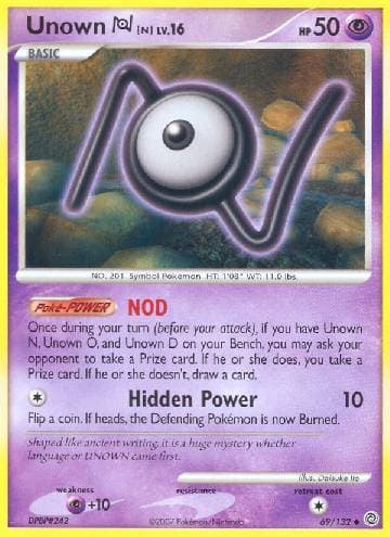 Unown N
