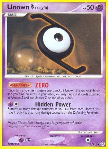 Unown Z