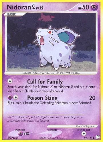 Nidoran Fêmea