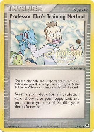 Professor Elm's Training Method (Professor Program 2006-2007)