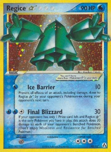 Regice star