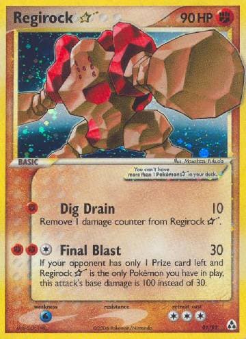 Regirock star