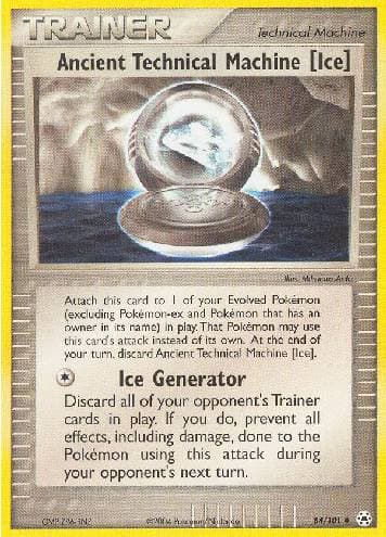 Ancient Technical Machine Ice