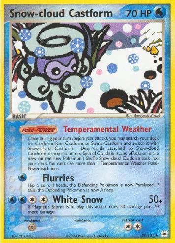 Snow-cloud Castform