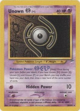 Unown H