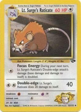 Raticate do Cap. Surge
