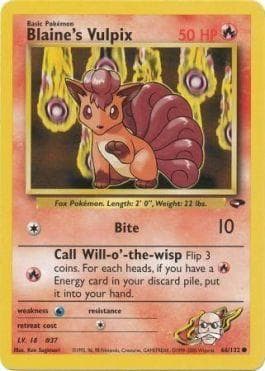 Vulpix do Blaine