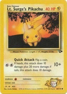 Pikachu do Cap. Surge
